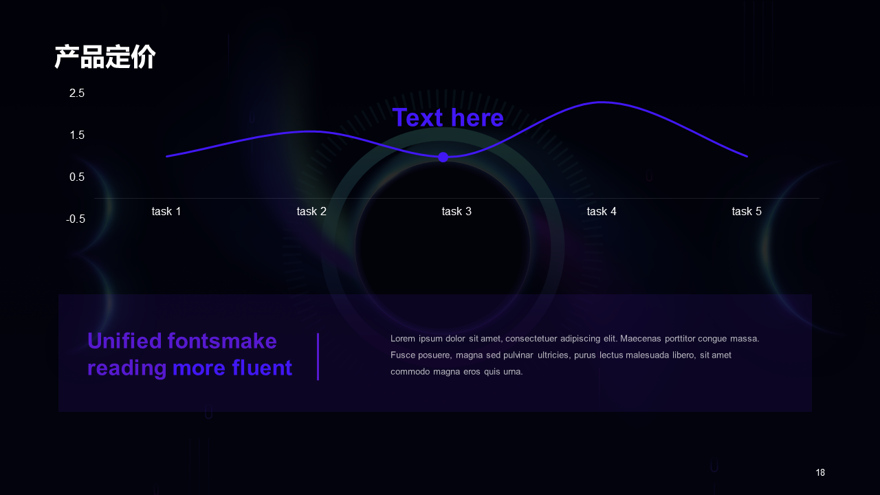 智能科技产品PPT模板