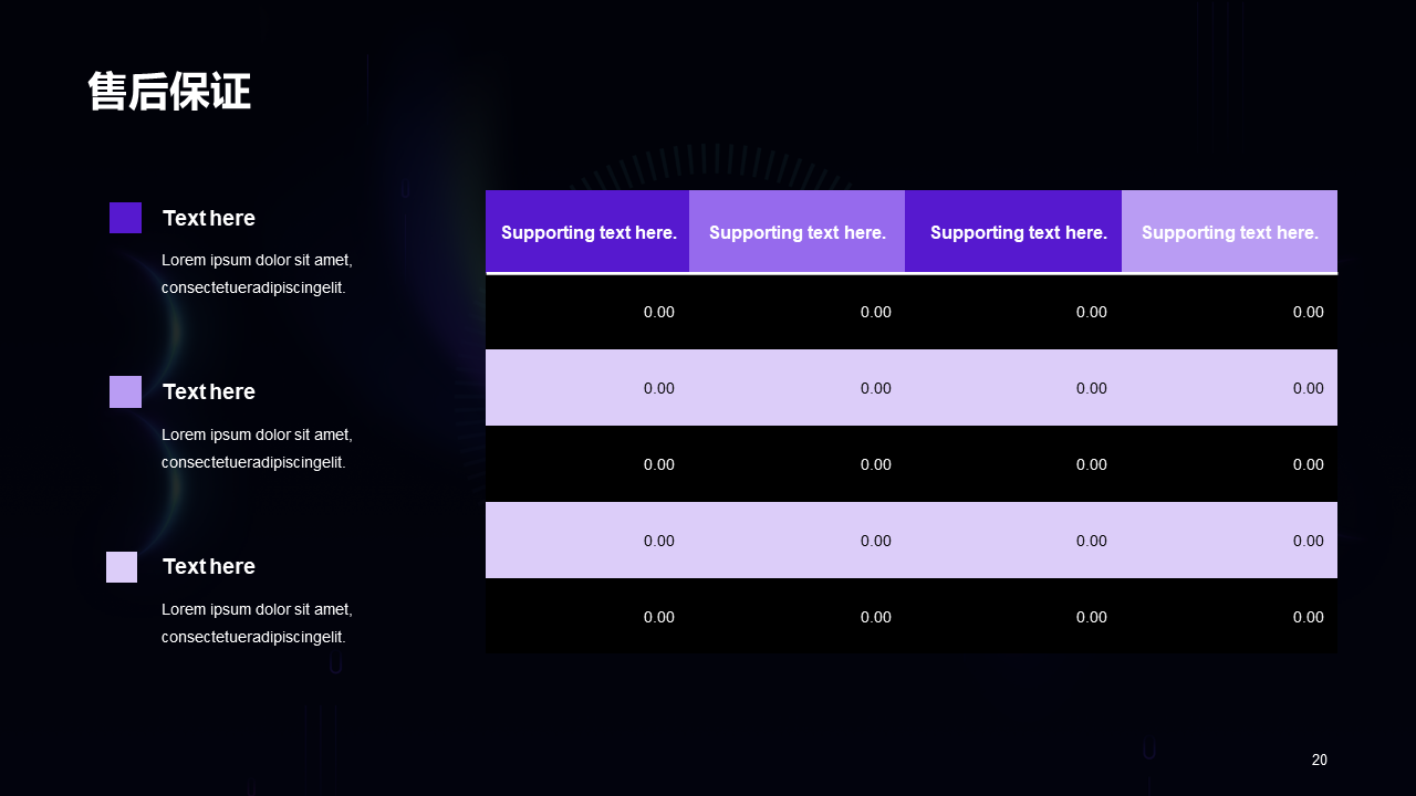 智能科技产品PPT模板